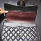 Chanel Classic Jumbo Black Caviar Leather Double Flap Shoulder Bag