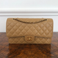 Chanel Medium Classic Flap Caviar Dark Beige