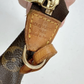 Louis Vuitton Mini Pochette Accessoires Monogram Brown Canvas France Auth FL1012