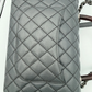 Chanel Caviar Lizard Quilted Medium Coco Handle Flap Bag