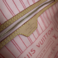 Louis Vuitton Neverfull MM Damier Azur Tote Bag Pink Lining No Pouch SP7154
