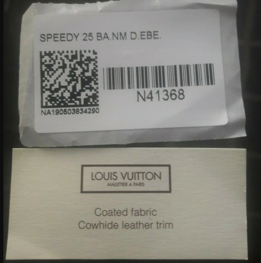 LOUIS VUITTON Speedy 25 Bandouliere Damier Ebene