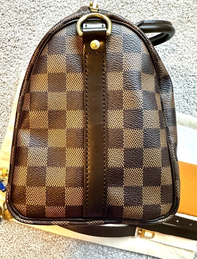 Louis Vuitton Speedy Bandouliere 25 Damier Ebene