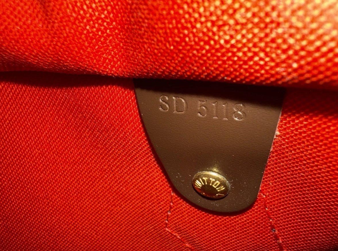 Louis Vuitton Speedy Bandouliere 25 Damier Ebene