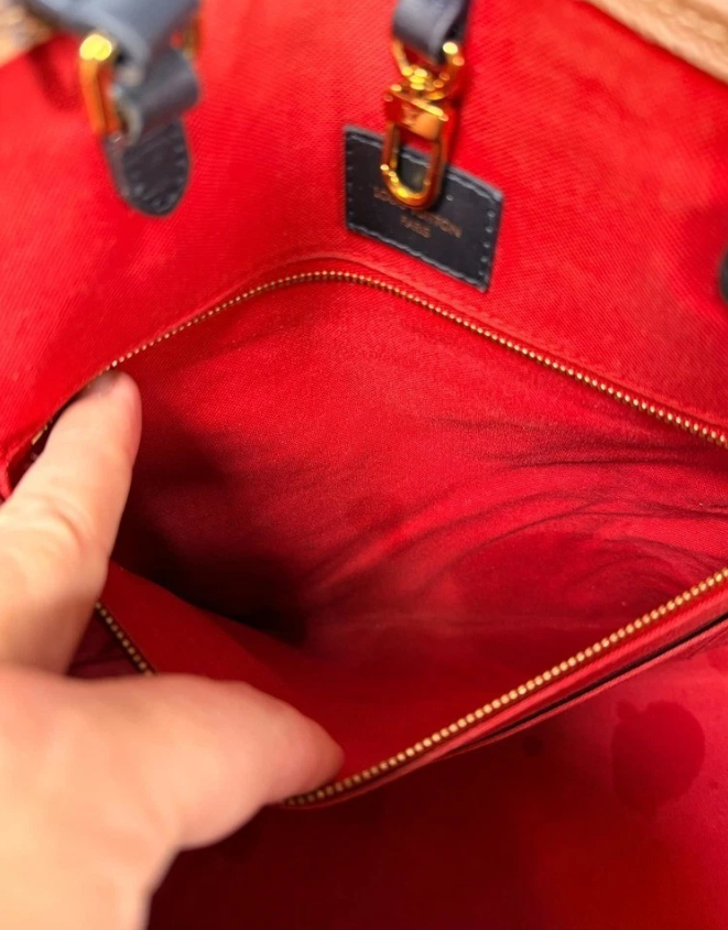 Louis Vuitton OnTheGo GM Giant Monogram Tote with Original Box & Authentication